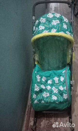 Санки коляска ника