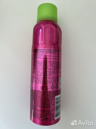 Спрей Tigi bed head headrush