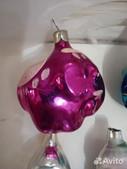 Елочные игрушки СССР