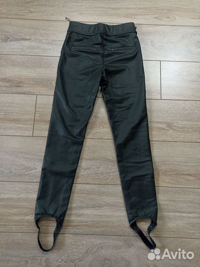 Кожаные штаны женские