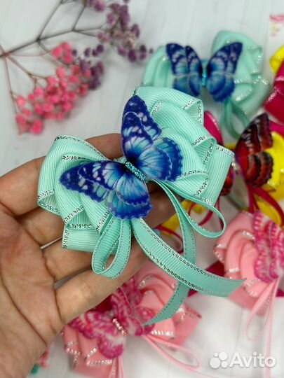Бантики резинки для волос