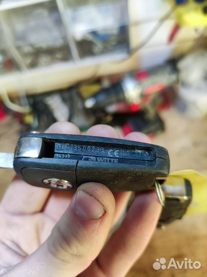 Ключ зажигания opel insignia astra pilot