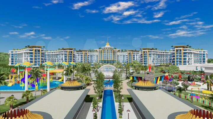 2-к. квартира, 99 м² (Турция)