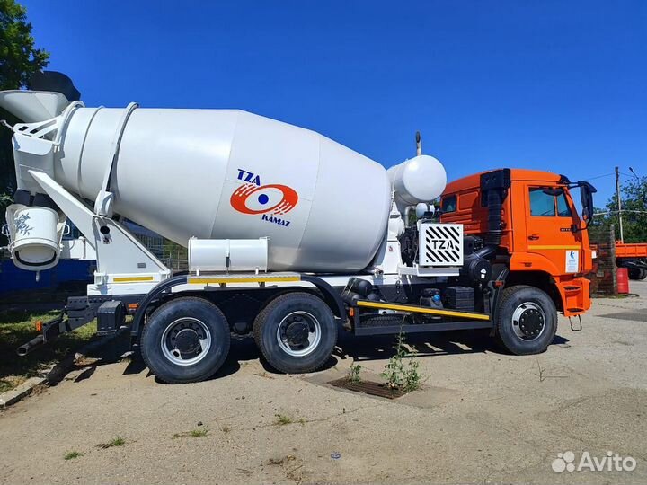 Автобетоносмеситель КамАЗ 6520 (АБС-8К-01), 2023