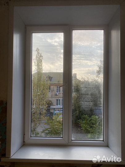 Окна пластиковые +подоконник+откосы бу