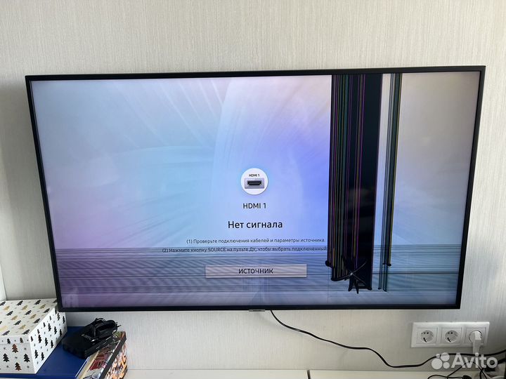 Телевизор Samsung EU49NU7170U на запчасти