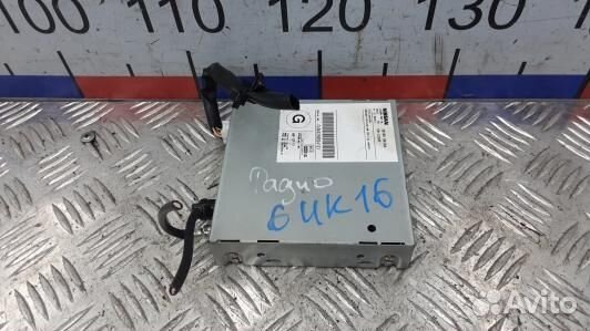 Блок радио nissan primera P12 (6UK16SQ01)