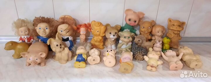 Игрушка резиновая пищалка времен СССР