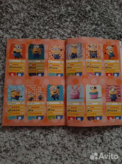 Карточки миньоны