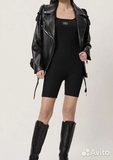 Комбинезон в рубчик Calvin Klein Jeans