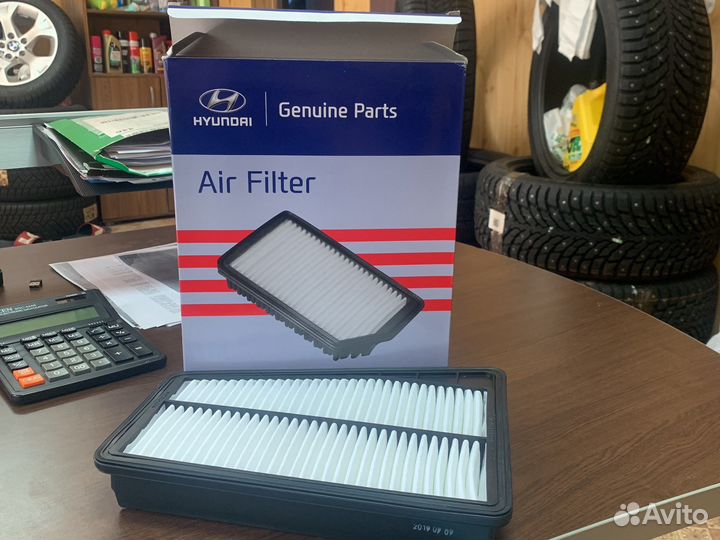 Фильтр воздушный hyundai equus
