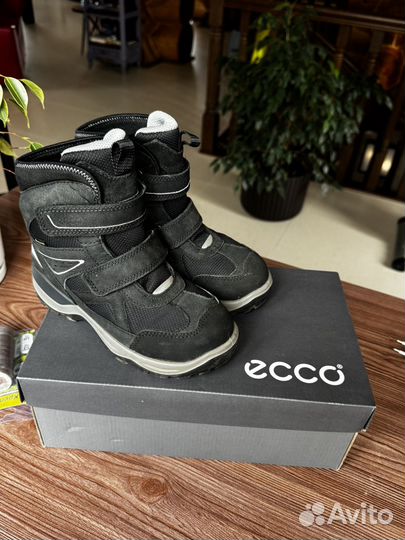 Сапоги зимние детские ecco