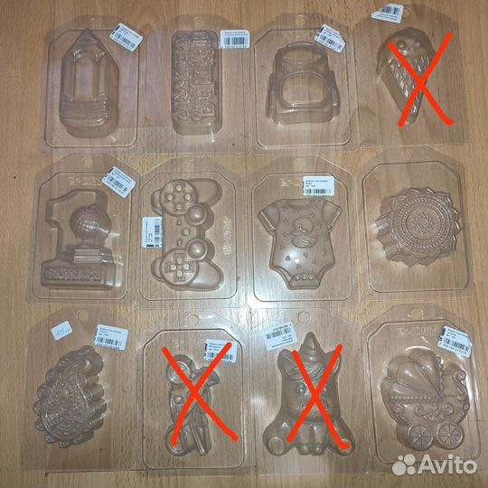 Пластиковые формы для мыла