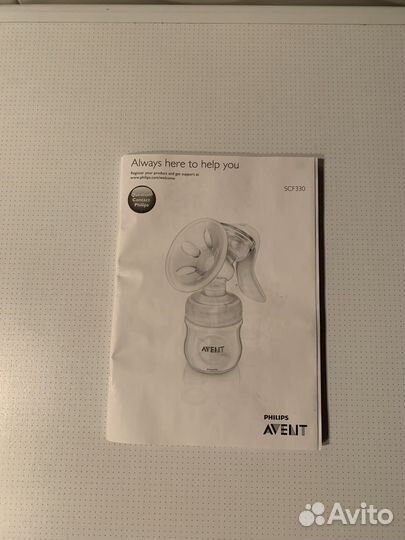 Молокоотсос ручной Avent