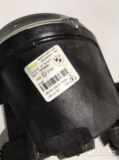 Противотуманки bmw f10