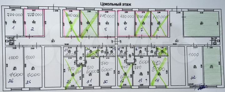 Цоколь с ремонтом и арендаторами. Собственник