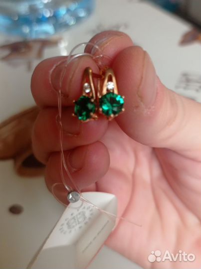 Серебряные серьги