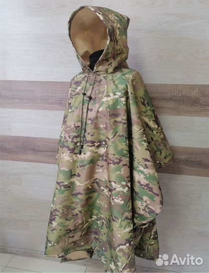 Пончо дождевик тактический мох мультикам цифра
