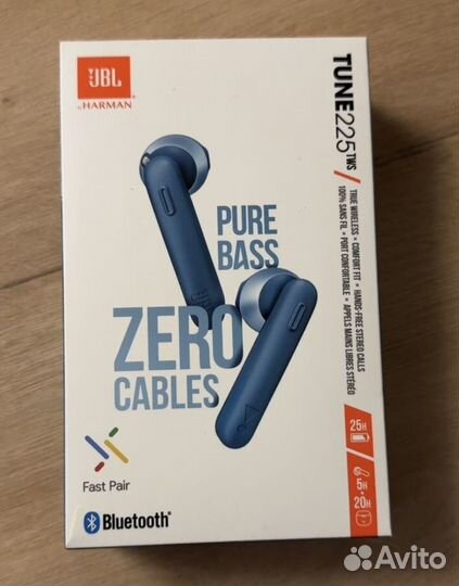 Беспроводные наушники jbl tune 225 tws