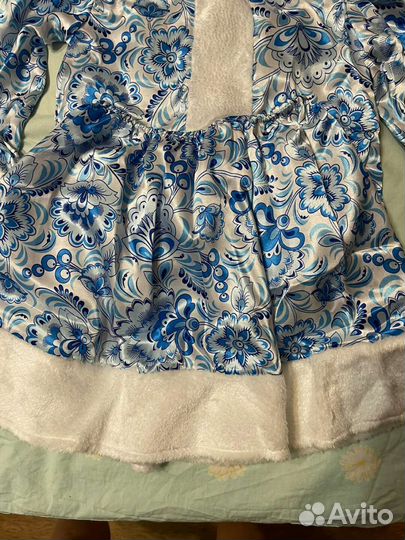 Костюм снегурочки на девочку новый