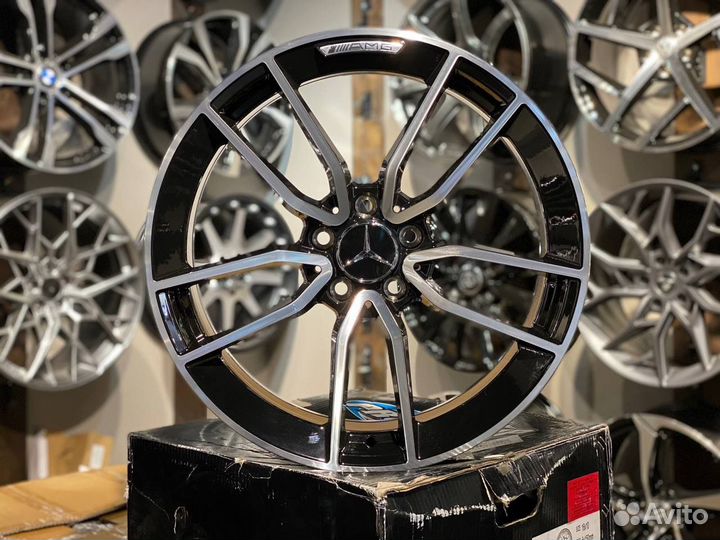 Литые диски R19 5x112 разноширокие Mercedes E C S