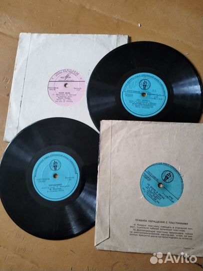Виниловые пластинки СССР