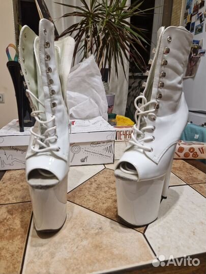 Стрипы ботильоны тройки 37