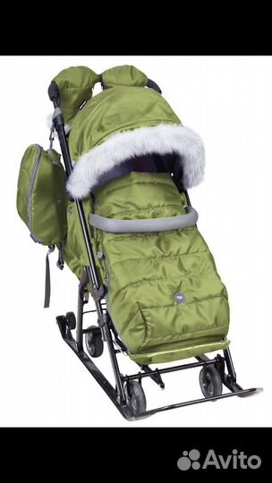 Новые санки-коляска Ника 7-5 SK