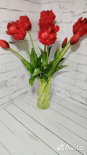 Тюльпаны цветы искусственные подарок