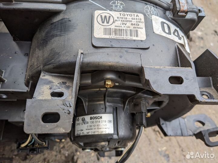 Печка всборе тойота королла е12 2005г