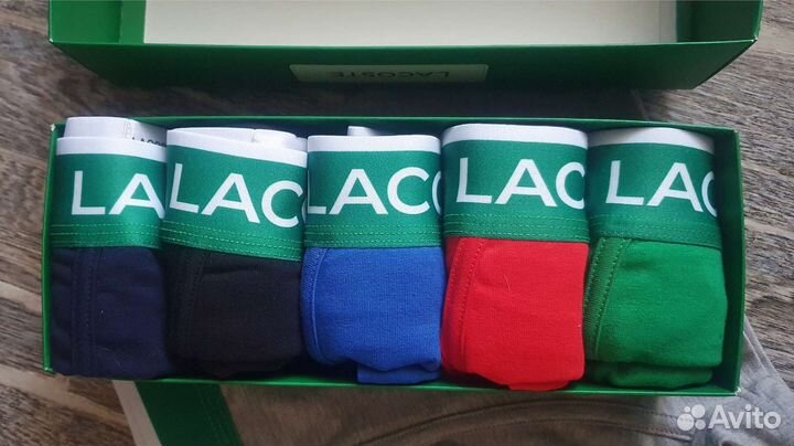 Трусы мужские боксеры lacoste