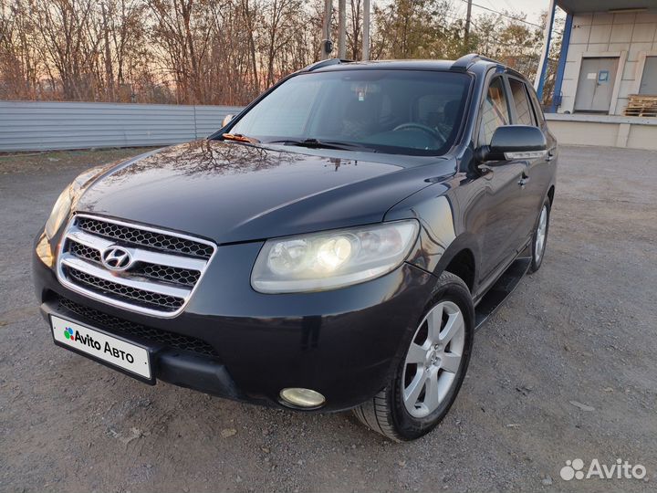 Hyundai Santa Fe 2.2 AT, 2008, 270 000 км