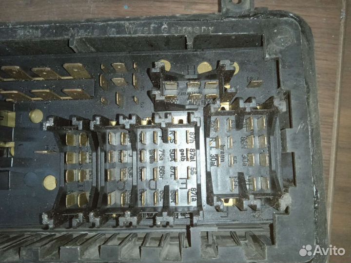 Блок предохранителей ауди 80