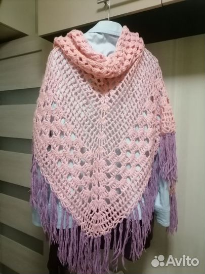 Шаль вязанная. Платок