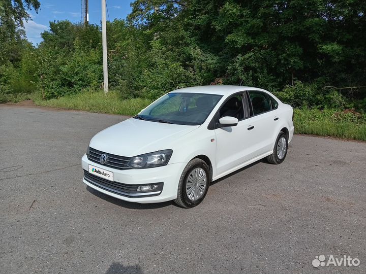 Volkswagen Polo 1.6 AT, 2019, 138 000 км