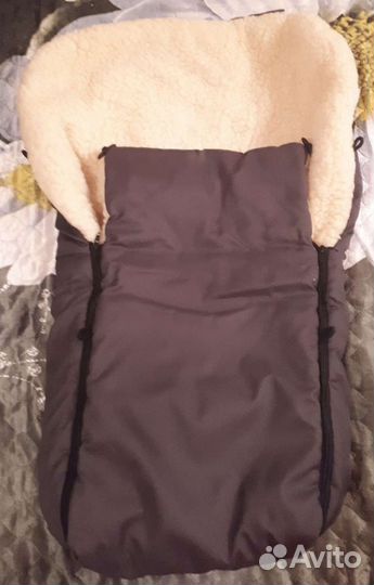 Конверт зимний на овчине
