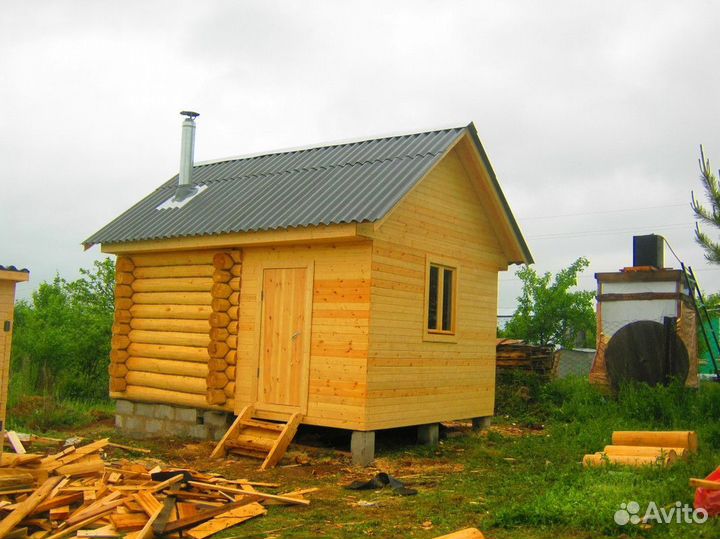 Строительство и реконструкция домов дач и бань