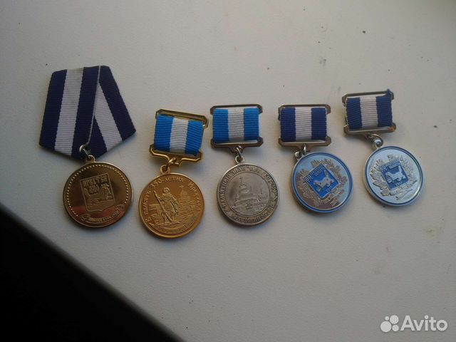 Медали и знаки Иркутск 350 и 80 лет области