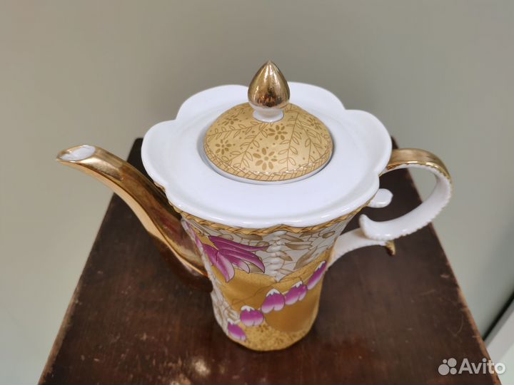 Чайник заварник Европа позолота