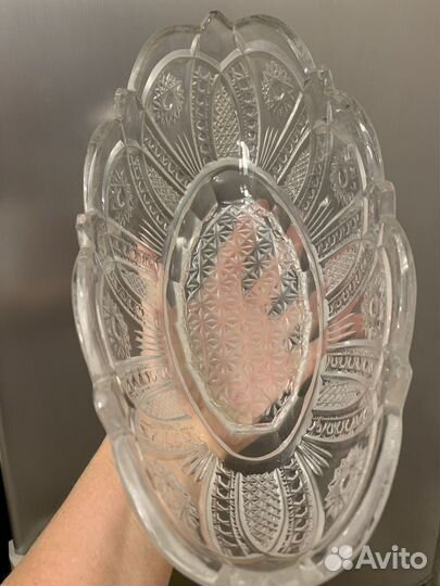 Хрустальный салатник