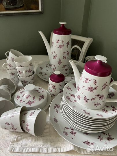 Сервиз Kahla кофейный гдр