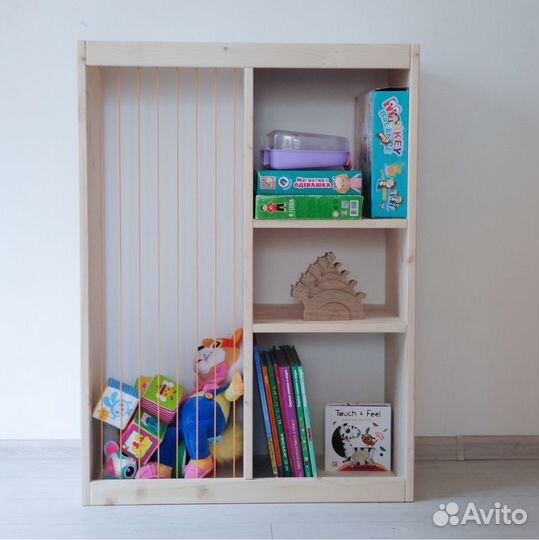 Детский стеллаж для игрушек и материалов Оулу