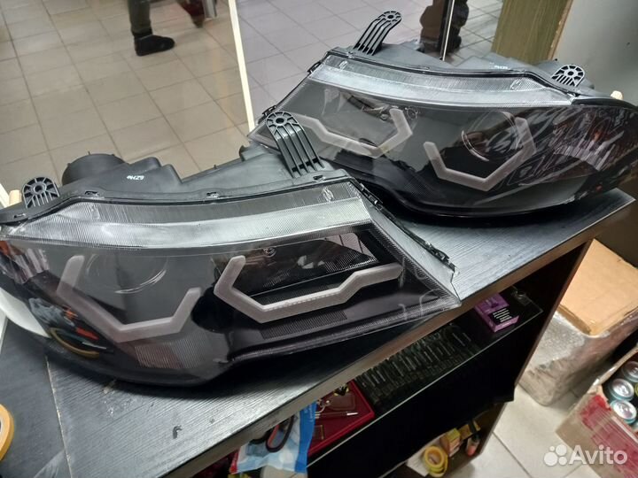 Фары на daewoo nexia n150 тюнинг