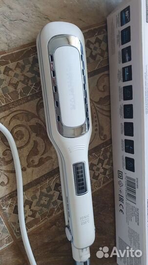 Выпрямитель для волос rowenta wet&dry pro