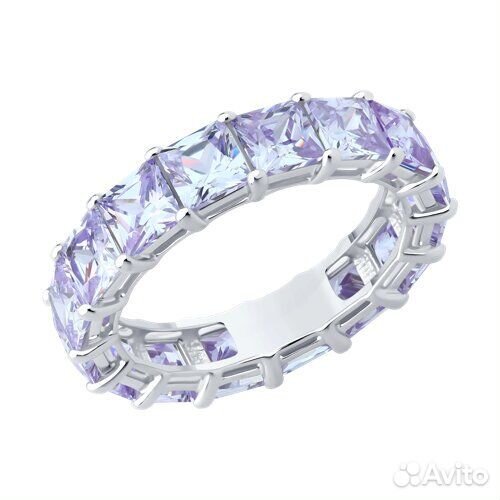 Кольцо sokolov из серебра, 94014432, р.18,5