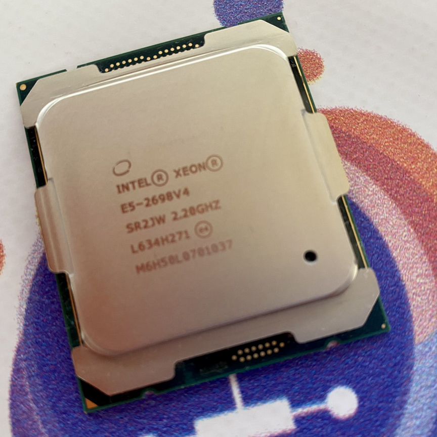 [SR2JW] Процессор Intel Xeon 2698v4 20 Ядер Sr2jw