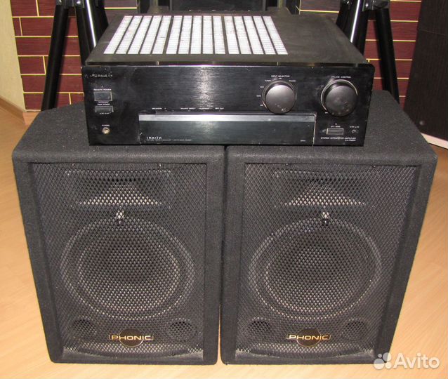 Колонки Фоник 160-320W 2шт Pro-10