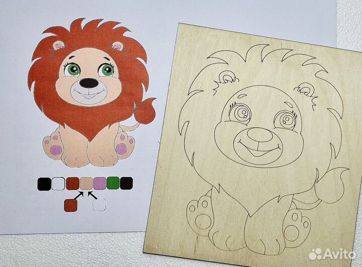 Раскраска на дереве