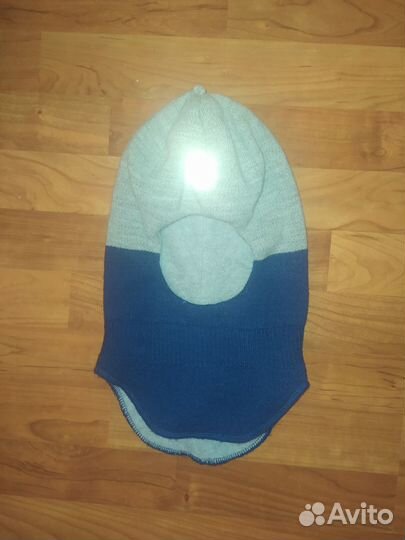 Шапка-шлем на мальчика 54 размер