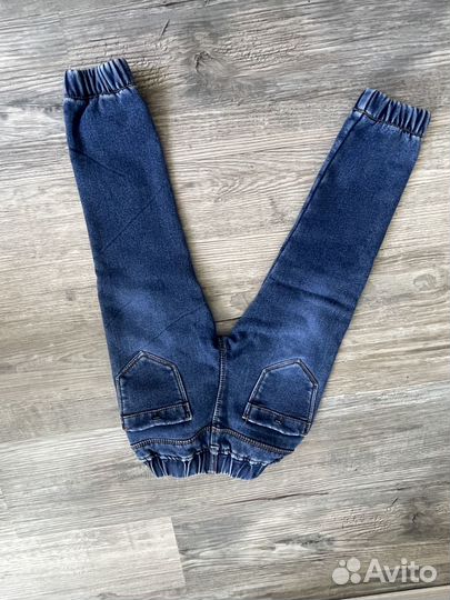 Джинсы утепленные 98
